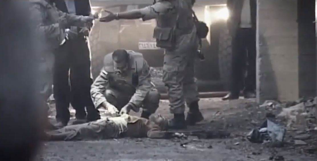 مشهد حقيقي في مسلسل الاختيار 2 للهجوم على مخزن "عرب شركس"