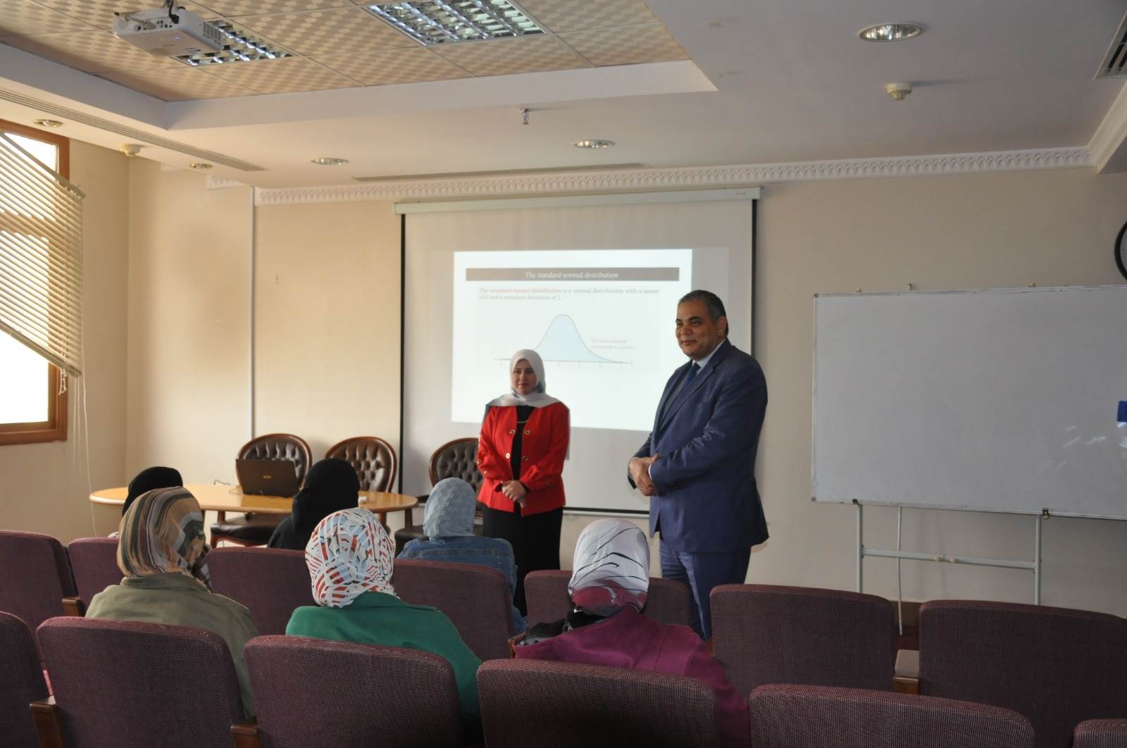زيارة الدكتور عبد الرازق دسوقى رئيس جامعة كفرالشيخ